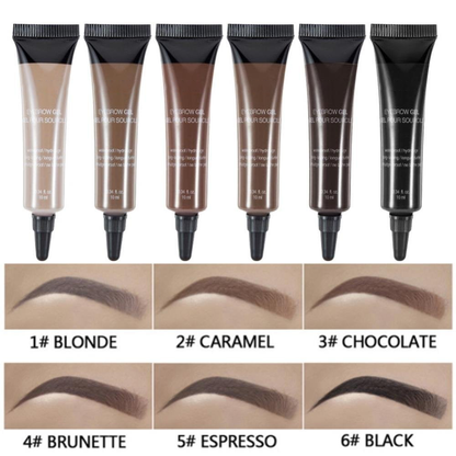 🔥Buy 1 Get 1 Free ⭐Long-lasting Waterproof Smudge-proof Liquid Eyebrow Gel/Tint (With Free Brush)