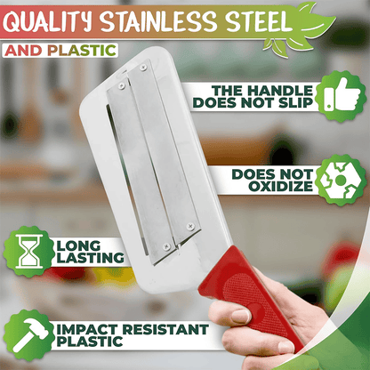 🏆Flash Sale⚡ 50K+ SOLD! Almost Gone-💥Stainless Steel Shredder Knife,Best Gifts
