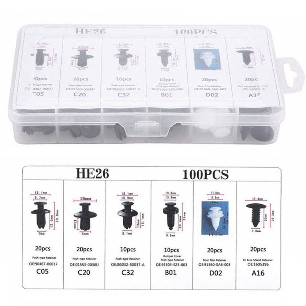 🚗 The Emergency Clip Box Every Driver Needs  --Fix Loose Panels & Missing Clips In Minutes 🔧