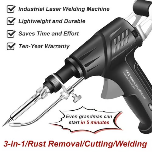 (🔥LAST DAY SALE 49% OFF🔥) German-Precision Internally heated industrial laser welding tools - 🎁The second item EXTRA 60% OFF！