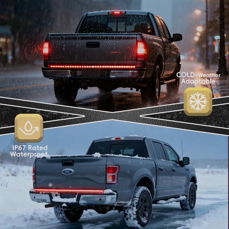 🔥🔥🔥SALE 50% OFF🚨60-Inch LED Tailgate Strip Light🛻 Upgrade Your Truck NOW !💡