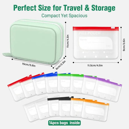 💼💊More Than a Pill Organizer — Keep Your Essentials Perfectly Organized