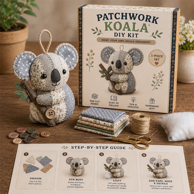 🧵🔥2026 Hot Sale DIY Patchwork Animal Kit – Create Your Own Adorable Animals