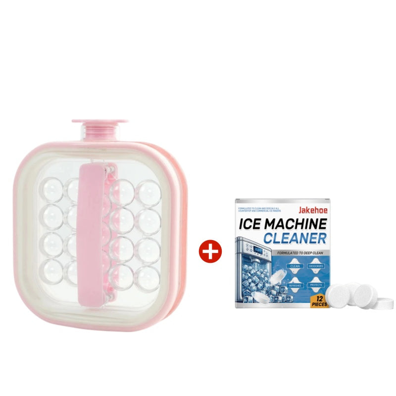 🥳2026 HOT SALE🥳💞50K+ SOLD!🍹 50% OFF!Portable Silicone Ice Ball Maker Kettle