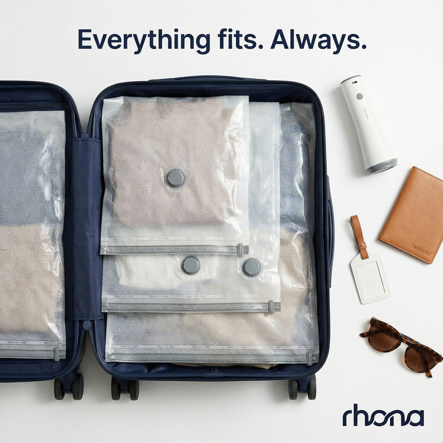 🧳 Save 80% Space Instantly – Vacuum Storage Bags (With Pump) –⏰ Limited-time 50% off