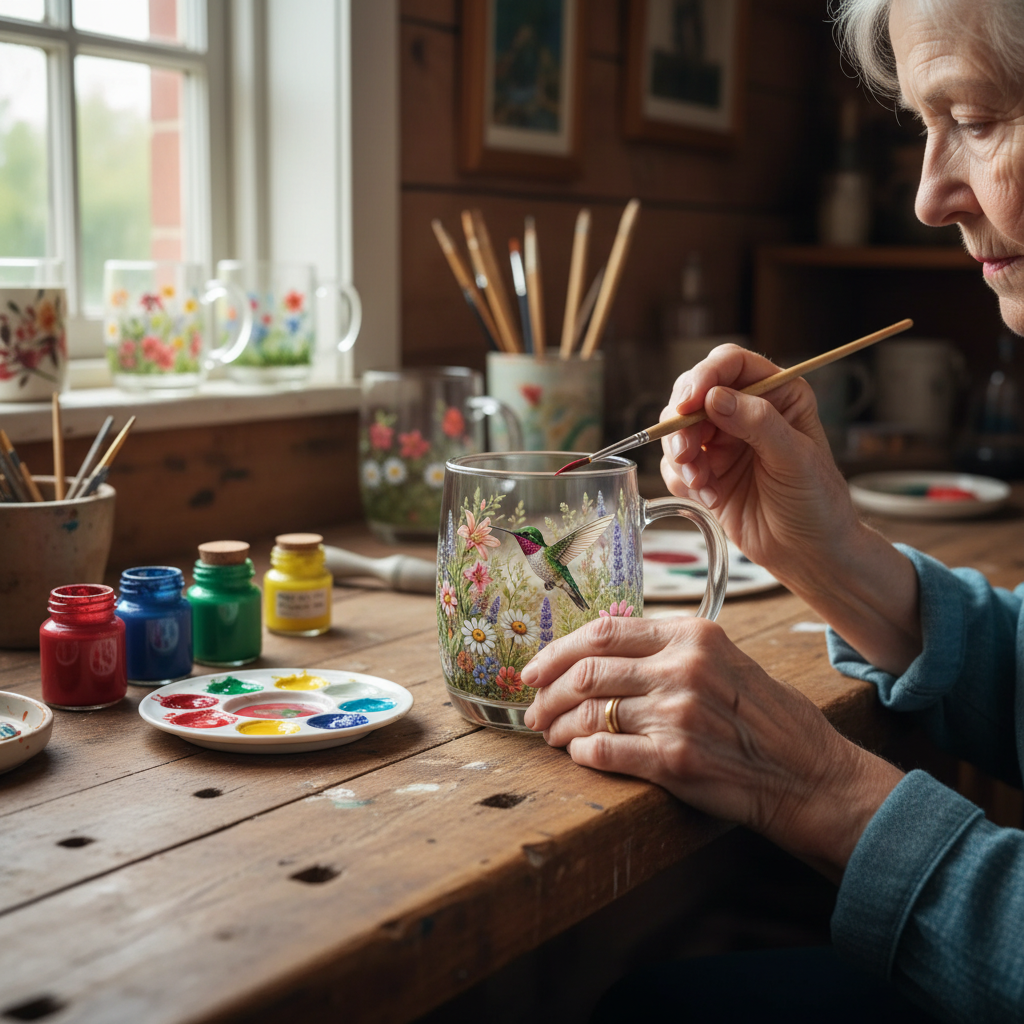 Grandma Painting Process