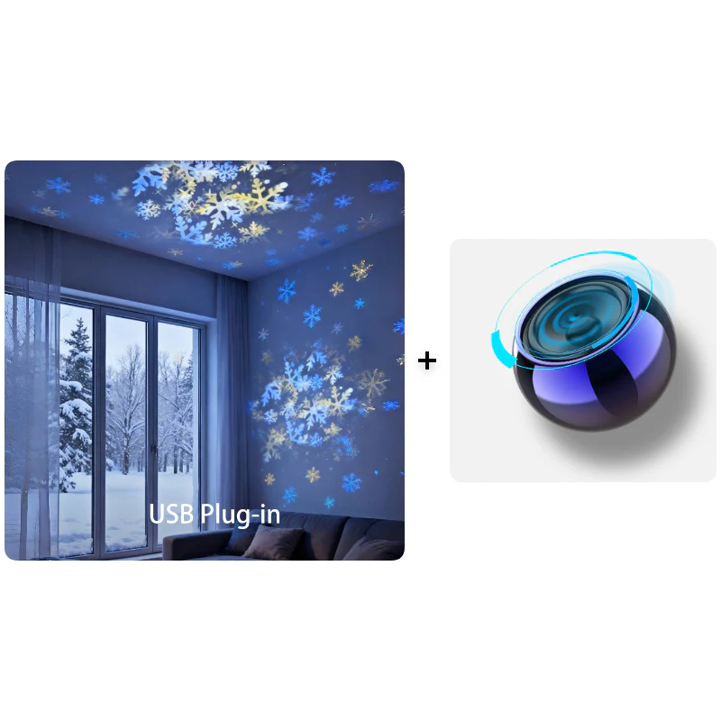🌀Rotatable Color LED Projector Lamp ✨50000+ Orders Hit！Dreamy Dynamic Lights Refresh Your Space💓