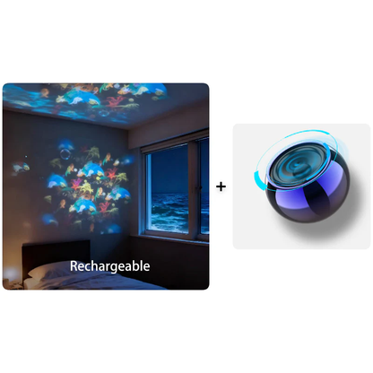 🌀Rotatable Color LED Projector Lamp ✨50000+ Orders Hit！Dreamy Dynamic Lights Refresh Your Space💓