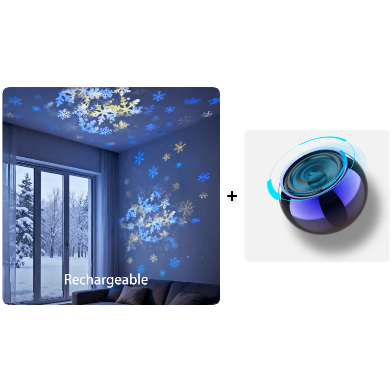 🌀Rotatable Color LED Projector Lamp ✨50000+ Orders Hit！Dreamy Dynamic Lights Refresh Your Space💓