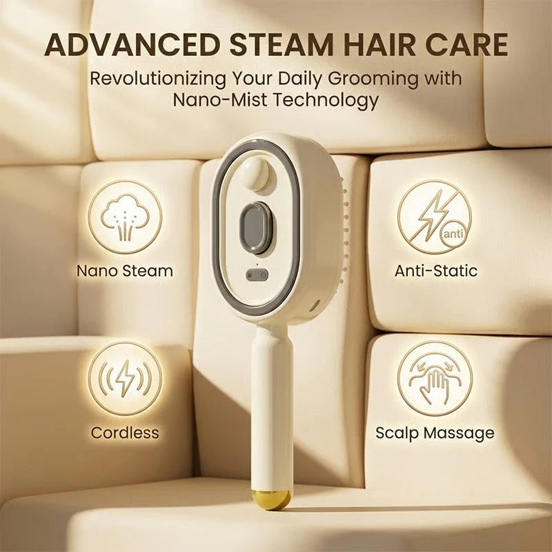 🔥50% OFF Today Only InstantScalp Relief-Electric Spray Air Cushion Massage Comb