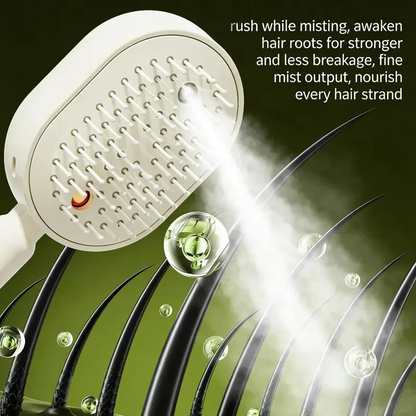 🔥50% OFF Today Only InstantScalp Relief-Electric Spray Air Cushion Massage Comb