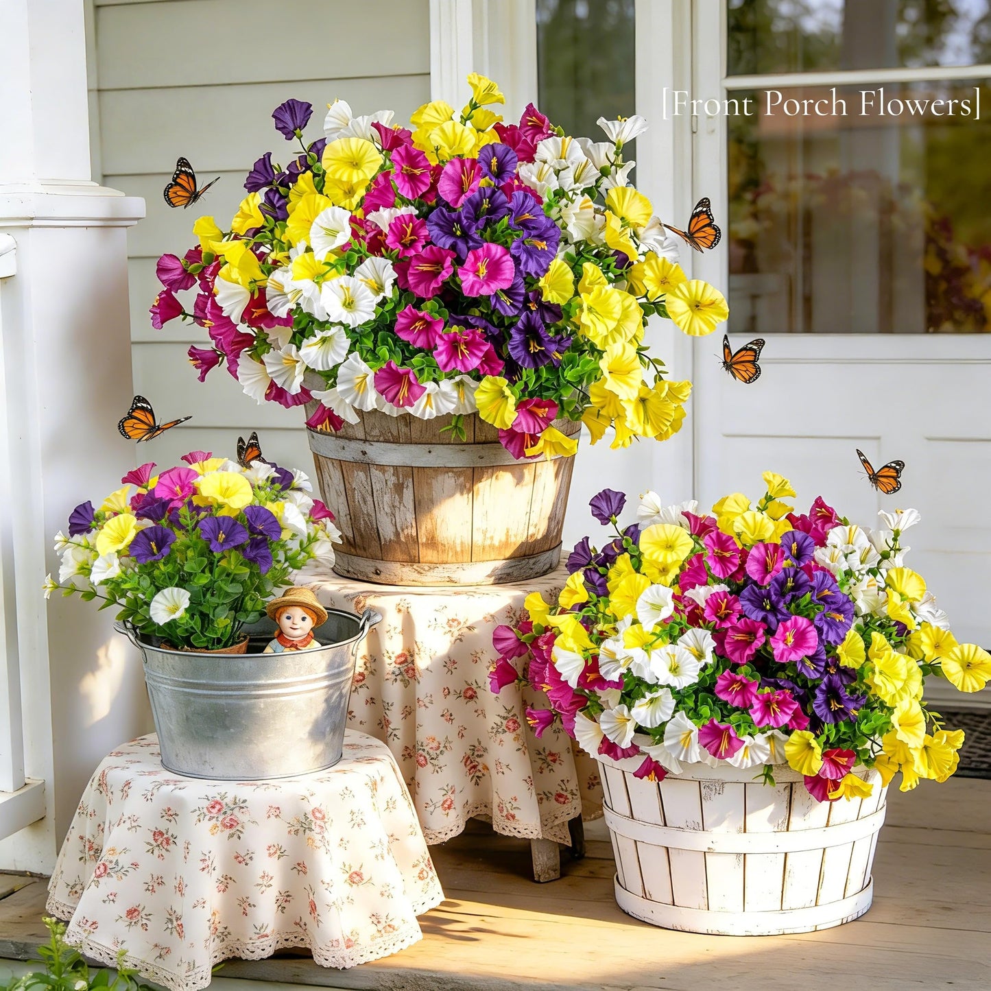 ⏰Limited Time Offer⏰🔥UV Resistant Artificial Petunias Flowers