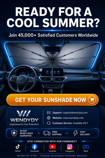 New Arrivals – 50% Off For A Limited Time✨️ - 2026 Upgraded Car Windshield Sun Shade Umbrella