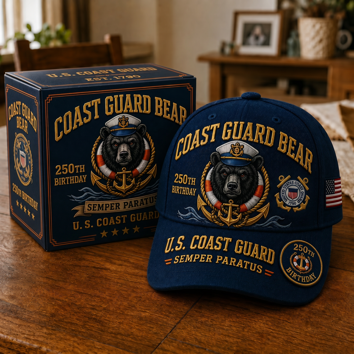 🔥60% Off Everything on the Last Day❤️ U.S. Military Mascot 250th Anniversary Embroidered Cap Collection 🇺🇸
