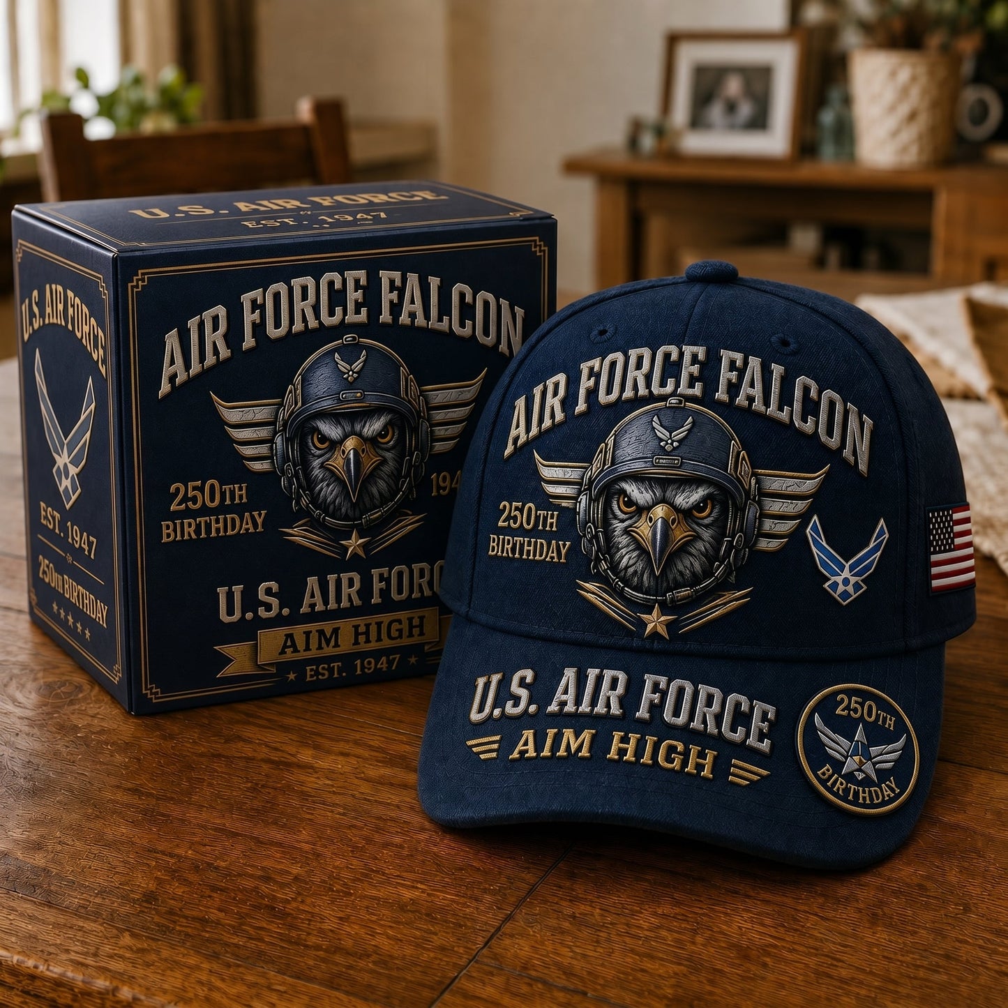 🔥60% Off Everything on the Last Day❤️ U.S. Military Mascot 250th Anniversary Embroidered Cap Collection 🇺🇸