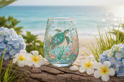 Ocean of Hope Coastal Garden Scene