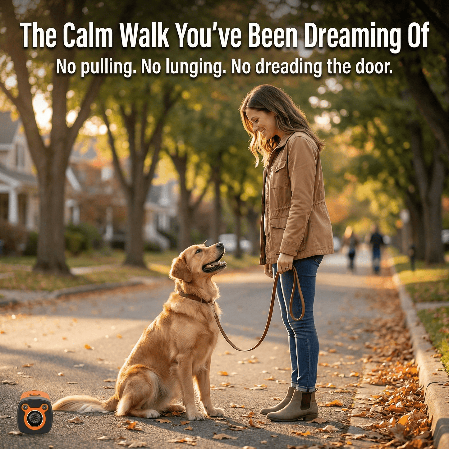 ✅🐶 Safe Ultrasonic Dog Training Device - Multi-Frequency Anti-Bark & Behavior Corrector with Dual LED 💡