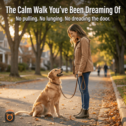 ✅🐶 Safe Ultrasonic Dog Training Device - Multi-Frequency Anti-Bark & Behavior Corrector with Dual LED 💡