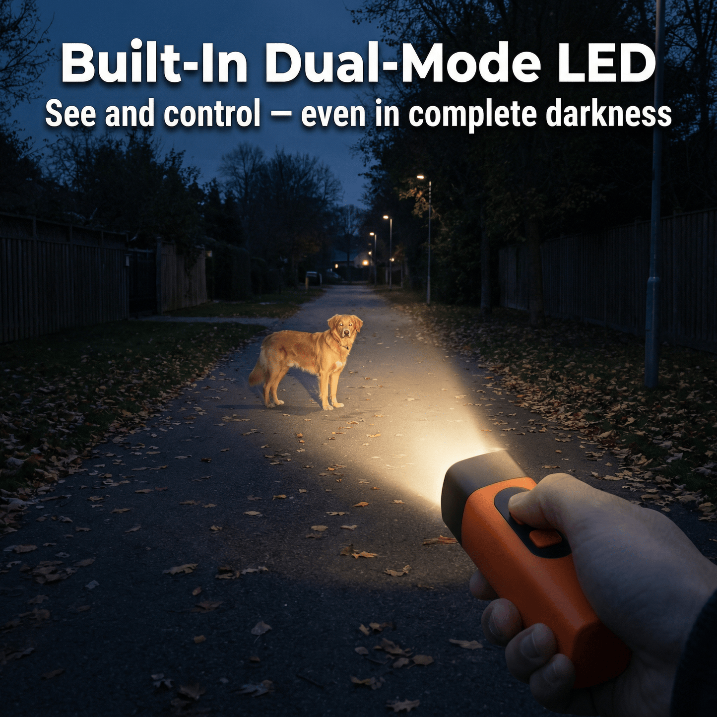 ✅🐶 Safe Ultrasonic Dog Training Device - Multi-Frequency Anti-Bark & Behavior Corrector with Dual LED 💡
