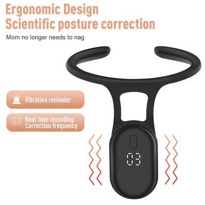 🔥 25% OFF Today — Smart Posture Corrector | Vibration Alert, USB Rechargeable, 10-Day Battery