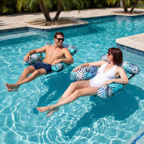 【🔥Hot Sale 50% OFF】💺🌴 Inflatable Floating Chair——Your Ultimate Summer Essential 🌊