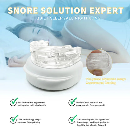 🔥Reusable Anti Snore Mouthpiece🔥Trusted by Doctors👨‍⚕️