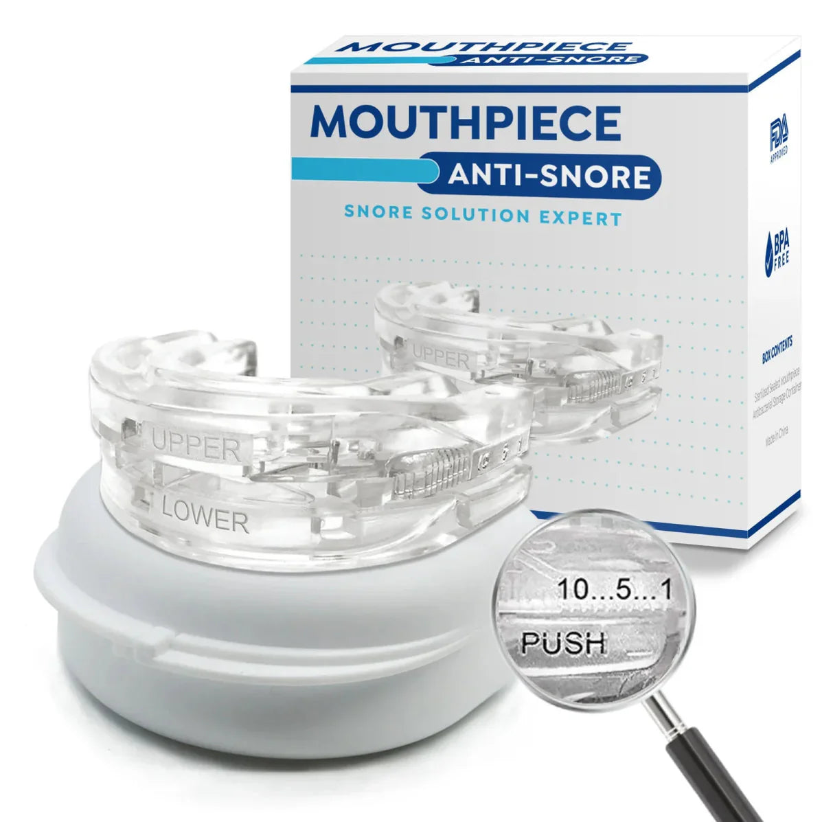 🔥Reusable Anti Snore Mouthpiece🔥Trusted by Doctors👨‍⚕️