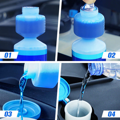 🚗 Auto Repair Shop Same Formula 🍇 150X Ultra Concentrated Windshield Washer Fluid Dust Repellent & Anti-Wear Protection