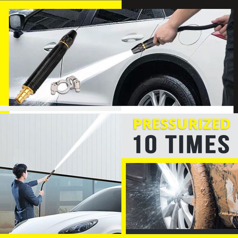 💥Buy 2 Get 1 Free 🚿High Pressure Washer for Car and Garden! 💦🚗 10 times more powerful, 8 spray settings & extremely sturdy metal housing