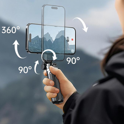 🏆✨4-in-1 Multifunctional magnetic selfie stick with 360° rotation