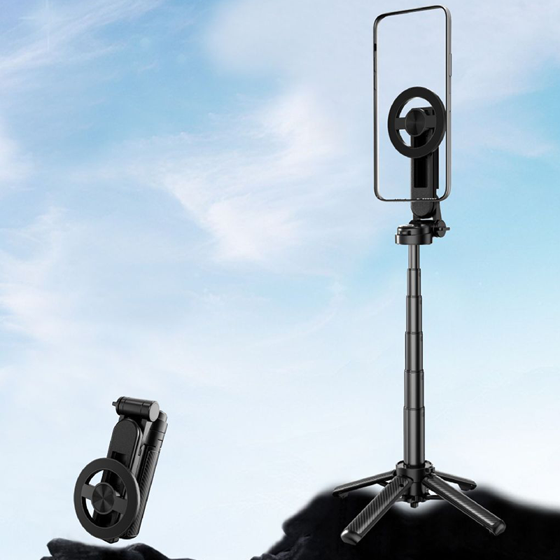 🏆✨4-in-1 Multifunctional magnetic selfie stick with 360° rotation