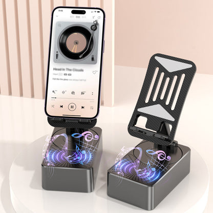 🎁Gift Choice - 3 in1 - Wireless Bluetooth Speaker, Charging Station, Phone Stand