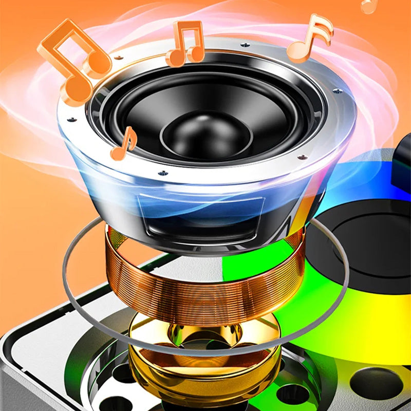 🎁Gift Choice - 3 in1 - Wireless Bluetooth Speaker, Charging Station, Phone Stand