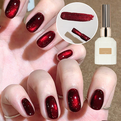 💅 Mother’s Day Cat Eye Gel Nail Polish – Shiny Long-Lasting