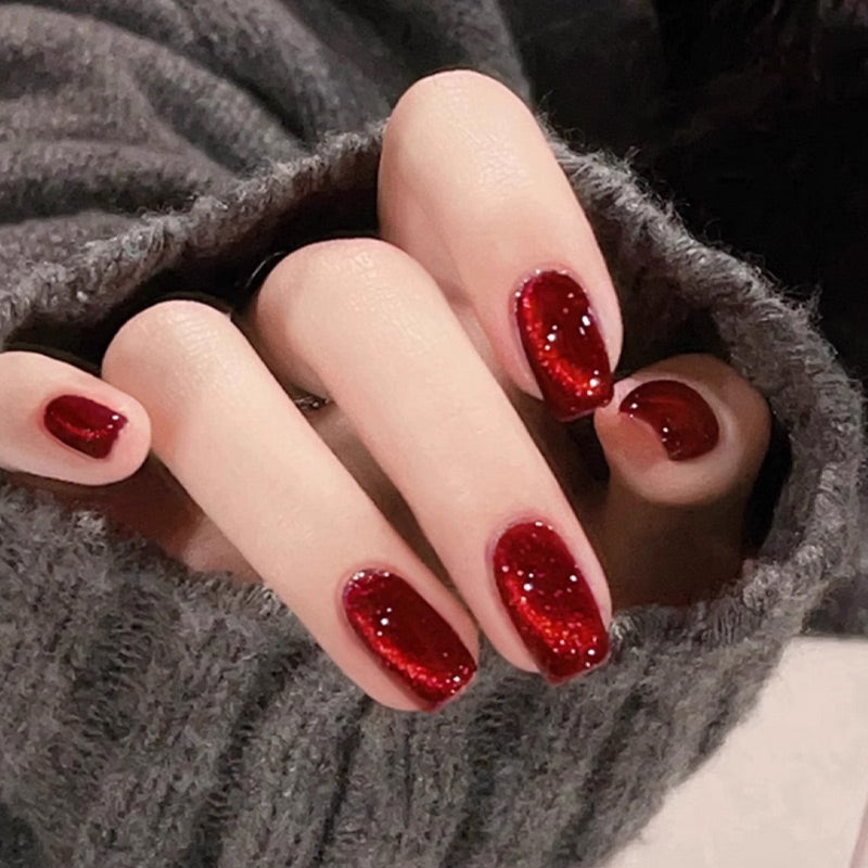 💅 Mother’s Day Cat Eye Gel Nail Polish – Shiny Long-Lasting