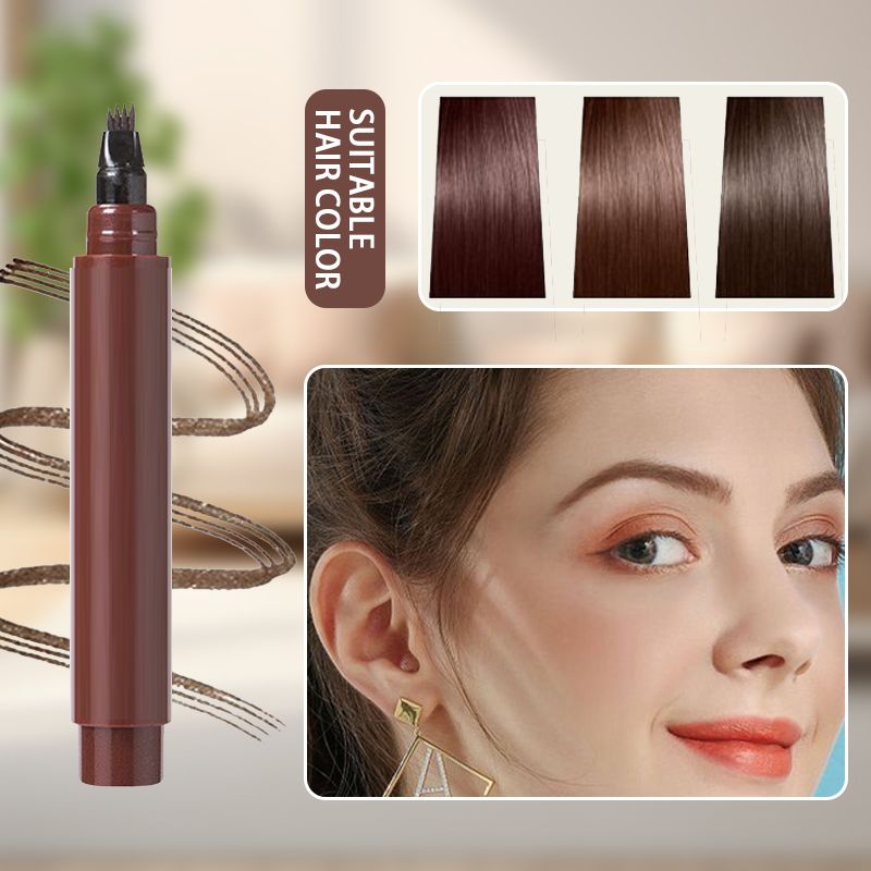 🔥 BUY 1 GET 1 FREE! ✏️ Waterproof 4-Tip Beard & Eyebrow Pen – Smudge-Proof, Natural Look & Long-Lasting 🌟