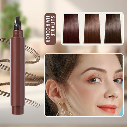 🔥 BUY 1 GET 1 FREE! ✏️ Waterproof 4-Tip Beard & Eyebrow Pen – Smudge-Proof, Natural Look & Long-Lasting 🌟