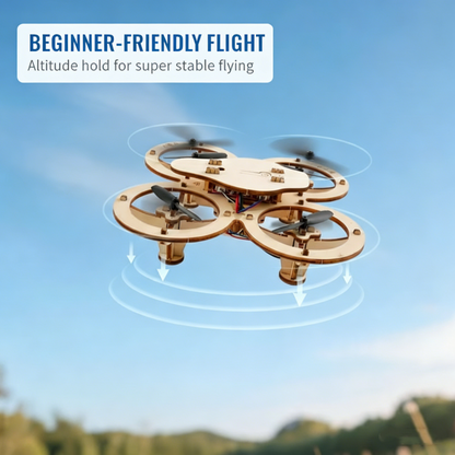 🔥🧩 🔥2026 Hot Sale - 🚁DIY Wooden Drone – Hands-On Fun & Epic Flight!⚡