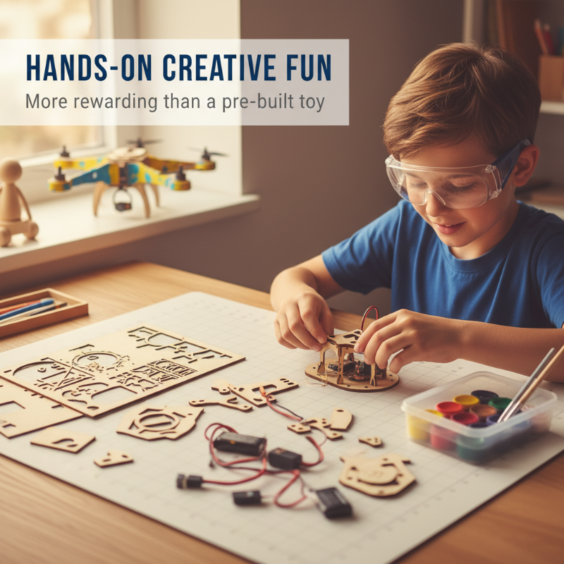 🔥🧩 🔥2026 Hot Sale - 🚁DIY Wooden Drone – Hands-On Fun & Epic Flight!⚡