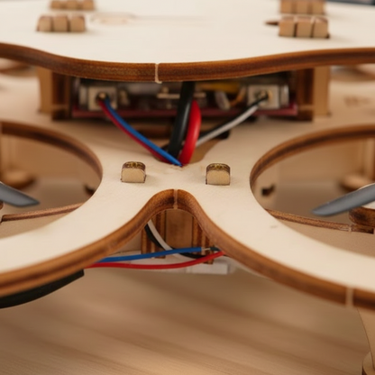 🔥🧩 🔥2026 Hot Sale - 🚁DIY Wooden Drone – Hands-On Fun & Epic Flight!⚡