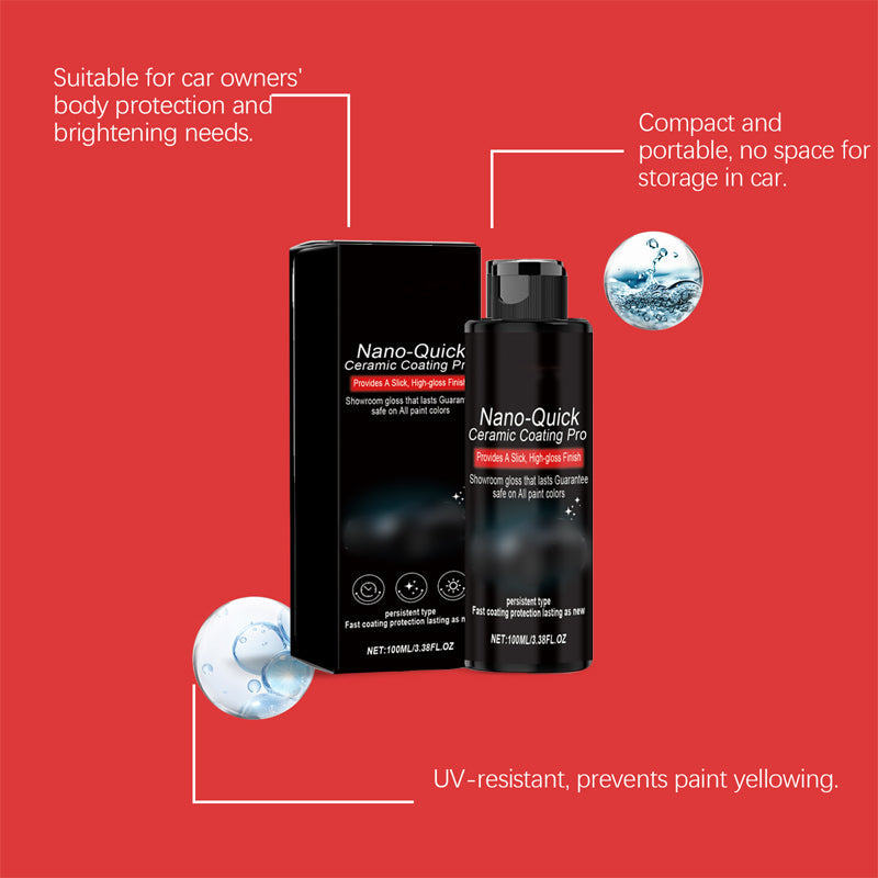 🚗 LIMITED-TIME 30% OFF! 💥 Nano Ceramic Car Detailing Spray – High Gloss, Hydrophobic, Easy Apply ✨