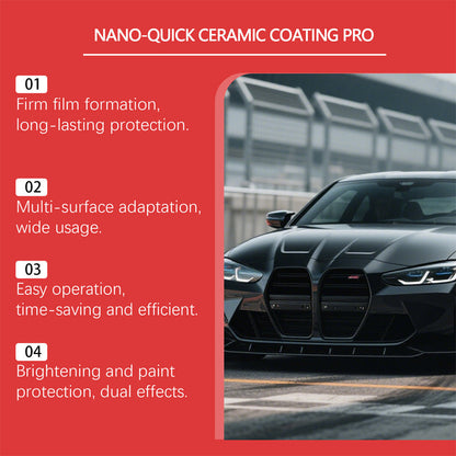 🚗 LIMITED-TIME 30% OFF! 💥 Nano Ceramic Car Detailing Spray – High Gloss, Hydrophobic, Easy Apply ✨