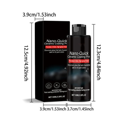 🚗 LIMITED-TIME 30% OFF! 💥 Nano Ceramic Car Detailing Spray – High Gloss, Hydrophobic, Easy Apply ✨
