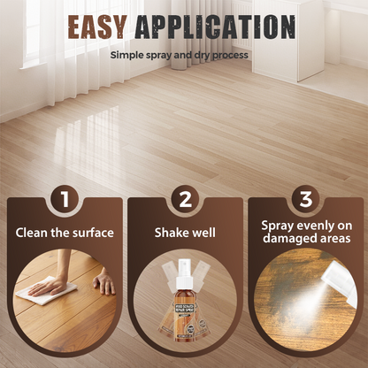 🌿 Eco-Friendly Wood Repair Spray – Safe for Home