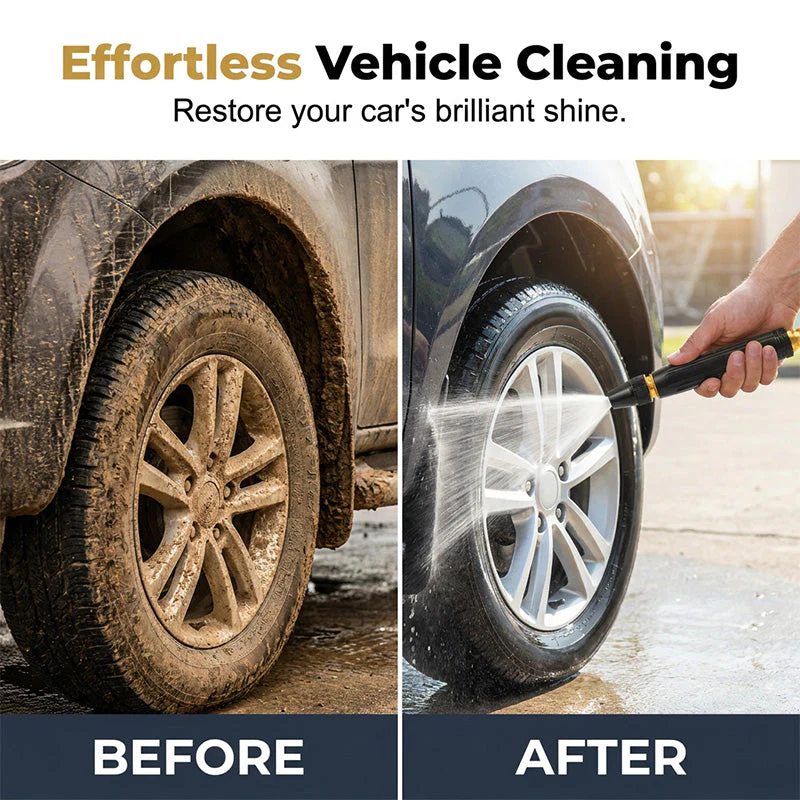 💥Buy 2 Get 1 Free 🚿High Pressure Washer for Car and Garden! 💦🚗 10 times more powerful, 8 spray settings & extremely sturdy metal housing