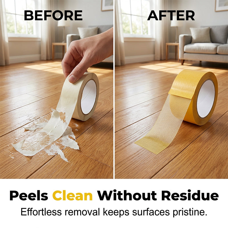 🔥StikPro Heavy-Duty Double-Sided Tape💪 Super Strong & Waterproof!✅ Leaves No Residue | Removable Yet Reliable✅Perfect for Carpets, Wallpaper, Balloons & Renters’ Quick Fixes 🏡🇬🇧🎉