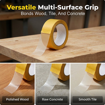 🔥StikPro Heavy-Duty Double-Sided Tape💪 Super Strong & Waterproof!✅ Leaves No Residue | Removable Yet Reliable✅Perfect for Carpets, Wallpaper, Balloons & Renters’ Quick Fixes 🏡🇬🇧🎉