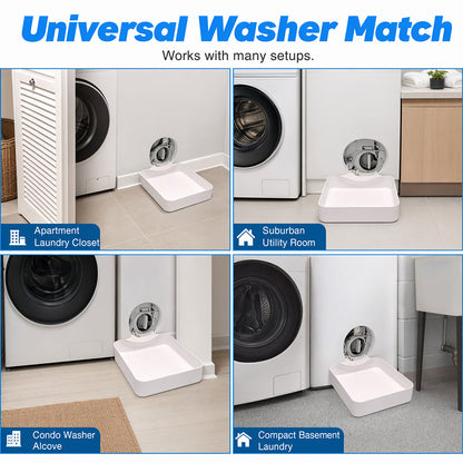🌟LAST DAY SALE🎁✨Universal Front-Load Washing Machine Drain Pan