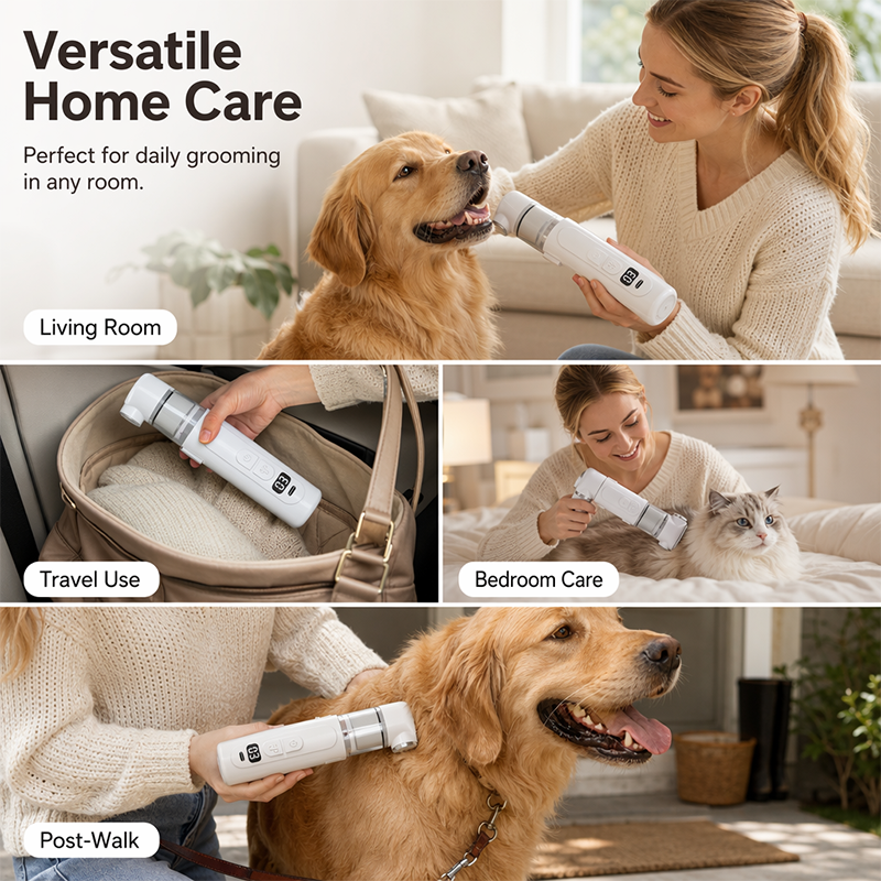 Electric Pet Flea Remover and Detangling Comb