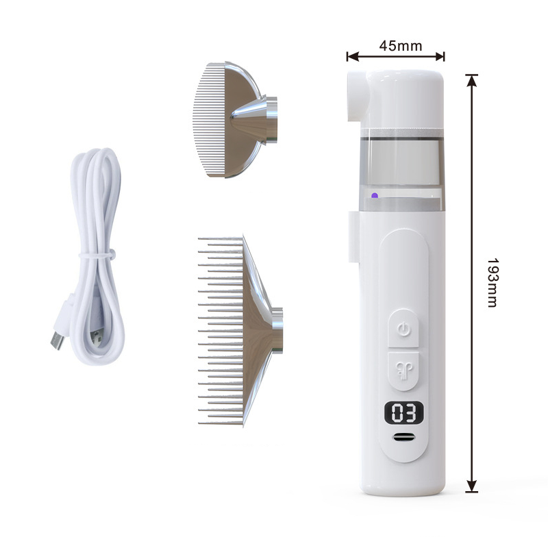 Electric Pet Flea Remover and Detangling Comb
